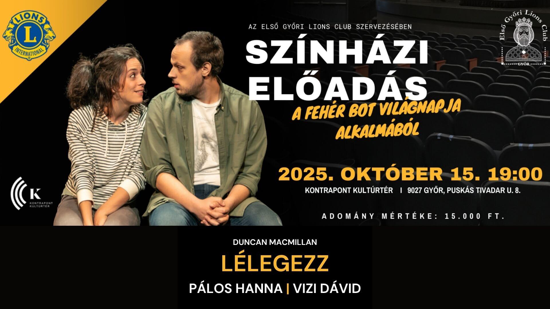 Az Első Győri Lions Club zártkörű, teltházas jótékonysági rendezvénye – LÉLEGEZZ