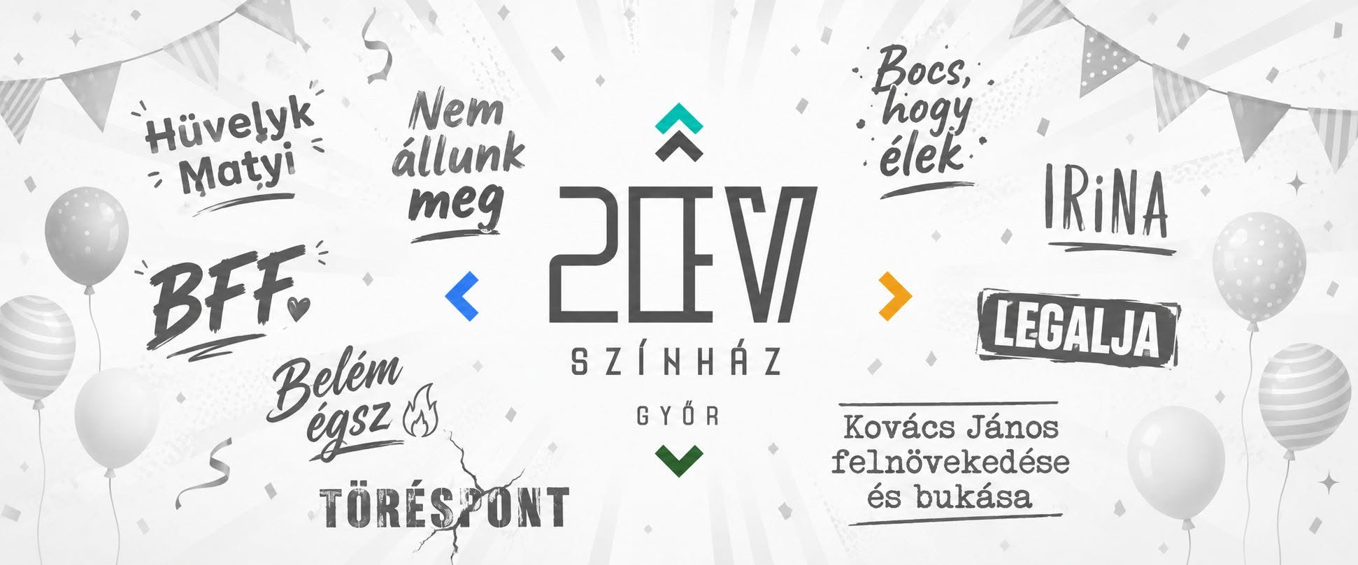 RÉV ➲ 20ÉV Fesztivál ★ 20 óra ★ 9 előadás | BOCS, HOGY ÉLEK